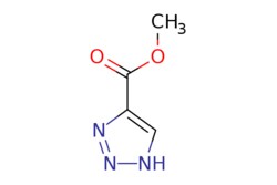 eMolecules​&nbsp;4967-77-5 | Methyl 1H-1,2,3-triazole-4-carboxylate | Ambeed | MFCD12912989 | 127.103 | C4H5N3O2 | 98.000 | COC(=O)c1c[nH]nn1 | 25g | 552628586