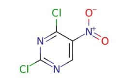 eMolecules​&nbsp;49845-33-2 | 2,4-Dichloro-5-nitropyrimidine | Combi-Blocks | MFCD00127867 | 193.970 | C4HCl2N3O2 | 98.000 | [O-][N+](=O)c1cnc(Cl)nc1Cl | 25g | 117536418