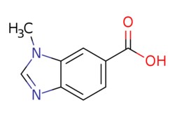eMolecules​&nbsp;53484-18-7 | 1-Methyl-1h-benzimidazole-6-carboxylic acid | Combi-Blocks | MFCD11043014 | 176.175 | C9H8N2O2 | 98.000 | Cn1cnc2ccc(cc12)C(O)=O | 1g | 205404757
