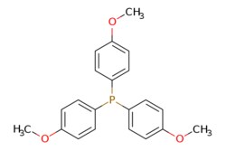 eMolecules​&nbsp;855-38-9 | Tris(p-methoxyphenyl)phosphine | Apollo Scientific - Building Blocks | MFCD00014896 | 352.370 | C21H21O3P | 97.000 | COc1ccc(cc1)P(c1ccc(OC)cc1)c1ccc(OC)cc1 | 25g | 553338925