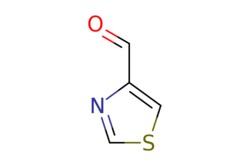 eMolecules​&nbsp;3364-80-5 | Thiazole-4-carbaldehyde | J & W PharmLab, LLC | MFCD00626896 | 113.130 | C4H3NOS | 96.000 | O=Cc1cscn1 | 5g | 249995396
