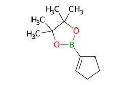 eMolecules​&nbsp;287944-10-9 | 2-(1-Cyclopenten-1-yl)-4,4,5,5-tetramethyl-1,3,2-dioxaborolane | Oakwood Chemicals | MFCD08669391 | 194.080 | C11H19BO2 | 95.000 | CC1(C)OB(OC1(C)C)C1=CCCC1 | 1g | 480159243