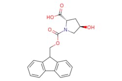 eMolecules​&nbsp;88050-17-3 | (2S,4R)-1-(9H-fluoren-9-ylmethoxycarbonyl)-4-hydroxypyrrolidine-2-carboxylic acid | Synthonix353.374 | C20H19NO5 | 95.000 | O[C@@H]1C[C@H](N(C1)C(=O)OCC1c2ccccc2-c2ccccc12)C(O)=O | 100g | 779538719