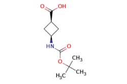 eMolecules​&nbsp;1008773-79-2 | CIS-3-(BOC-AMINO)CYCLOBUTANECARBOXYLIC ACID | AstaTech | MFCD06657680 | 215.249 | C10H17NO4 | 95.000 | CC(C)(C)OC(=O)N[C@H]1C[C@H](C1)C(O)=O | 1g | 248477644