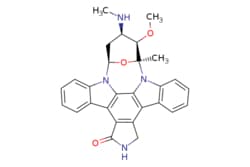 eMolecules​&nbsp;62996-74-1 | STAUROSPORINE | AstaTech | MFCD18252446 | 466.541 | C28H26N4O3 | 95.000 | CN[C@@H]1C[C@H]2O[C@@](C)([C@@H]1OC)n1c3ccccc3c3c4CNC(=O)c4c4c5ccccc5n2c4c13 | 0.25g | 536770599