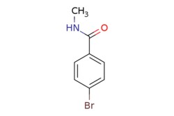 eMolecules​&nbsp;27466-83-7 | 4-Bromo-N-methylbenzamide | Synthonix - Stock | MFCD00462943 | 214.062 | C8H8BrNO | 97.000 | CNC(=O)c1ccc(Br)cc1 | 10g | 459660520