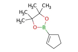 eMolecules​&nbsp;287944-10-9 | Cyclopentene-1-boronic acid, pinacol ester | Combi-Blocks | MFCD08669391 | 194.080 | C11H19BO2 | 95.000 | CC1(C)OB(OC1(C)C)C1=CCCC1 | 25g | 205393748