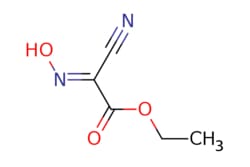 eMolecules​&nbsp;3849-21-6 | Ethyl 2-cyano-2-(hydroxyimino)acetate | ChemScene | MFCD00002112 | 142.114 | C5H6N2O3 | 95.000 | CCOC(=O)C(=N\O)\C#N | 25g | 866872231