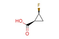 eMolecules​&nbsp;127199-14-8 | (1S,2S)-2-fluorocyclopropane-1-carboxylic acid | Synthonix104.080 | C4H5FO2 | 97.000 | OC(=O)[C@@H]1C[C@@H]1F | 5g | 808556177