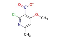 eMolecules​&nbsp;179056-94-1 | 2-Chloro-4-methoxy-6-methyl-3-nitropyridine | ChemScene | MFCD20040427 | 202.590 | C7H7ClN2O3 | 95.000 | COc1cc(C)nc(Cl)c1[N+]([O-])=O | 25g | 805756316