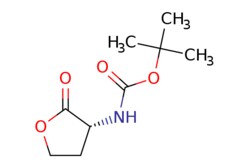 eMolecules​&nbsp;67198-86-1 | tert-butyl N-[(3R)-2-oxotetrahydrofuran-3-yl]carbamate | Pharmablock | MFCD09037376 | 201.222 | C9H15NO4 | 97.000 | CC(C)(C)OC(=O)N[C@@H]1CCOC1=O | 2.5g | 808299898