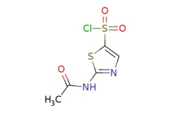 eMolecules​&nbsp;69812-30-2 | 2-ACETAMIDOTHIAZOLE-5-SULFONYL CHLORIDE | AstaTech | MFCD05022486 | 240.680 | C5H5ClN2O3S2 | 95.000 | CC(=O)Nc1ncc(s1)S(Cl)(=O)=O | 0.1g | 718055587