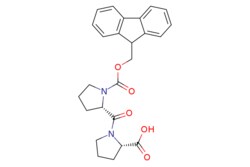 eMolecules​&nbsp;129223-22-9 | (S)-1-((S)-1-(((9H-Fluoren-9-yl)methoxy)carbonyl)pyrrolidine-2-carbonyl)pyrrolidine-2-carboxylic aci | Oakwood Chemical | MFCD00237673 | 434.492 | C25H26N2O5 | 98.000 | OC(=O)[C@@H]1CCCN1C(=O)[C@@H]1CCCN1C(=O)OCC1c2ccccc2-c2ccccc12 | 1g | 726045451
