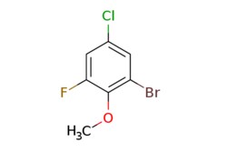 eMolecules​&nbsp;886499-78-1 | 2-Bromo-4-chloro-6-fluoroanisole | Apollo Scientific - Building Blocks | MFCD04115953 | 239.470 | C7H5BrClFO | 98.000 | COc1c(F)cc(Cl)cc1Br | 25g | 534602937