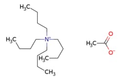 eMolecules​&nbsp;10534-59-5 | TETRABUTYLAMMONIUM ACETATE (CONTAINS 17%ACOH) | AstaTech | MFCD00043208 | 301.515 | C18H39NO2 | 95.000 | CC([O-])=O.CCCC[N+](CCCC)(CCCC)CCCC | 100g | 718070743
