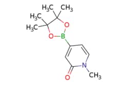 eMolecules​&nbsp;1160790-84-0 | 1-methyl-4-(4,4,5,5-tetramethyl-1,3,2-dioxaborolan-2-yl) pyridin-2(1H)-one | ACS Scientific | MFCD12032569 | 235.090 | C12H18BNO3 | 97.000 | Cn1ccc(cc1=O)B1OC(C)(C)C(C)(C)O1 | 1g | 410211114