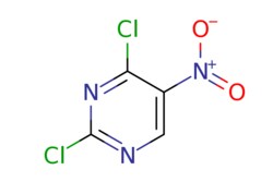 eMolecules​&nbsp;49845-33-2 | 2,4-dichloro-5-nitropyrimidine | Pharmablock | MFCD00127867 | 193.970 | C4HCl2N3O2 | 97.000 | [O-][N+](=O)c1cnc(Cl)nc1Cl | 2.5g | 689239229