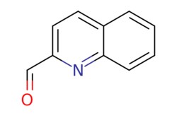 eMolecules​&nbsp;5470-96-2 | quinoline-2-carbaldehyde | Pharmablock | MFCD00075032 | 157.172 | C10H7NO | 97.000 | O=Cc1ccc2ccccc2n1 | 2.5g | 713708188