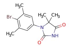 eMolecules​&nbsp;1613373-40-2 | 1-(4-bromo-3,5-dimethylphenyl)-5,5-dimethylimidazolidine-2,4-dione | Advanced ChemBlocks | MFCD30803364 | 311.179 | C13H15BrN2O2 | 95.000 | Cc1cc(cc(C)c1Br)N1C(=O)NC(=O)C1(C)C | 5g | 804239434