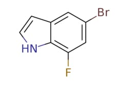 eMolecules​&nbsp;883500-73-0 | 5-Bromo-7-fluoro-1H-indole | Ambeed | MFCD04037876 | 214.037 | C8H5BrFN | 95.000 | Fc1cc(Br)cc2cc[nH]c12 | 5g | 525008888