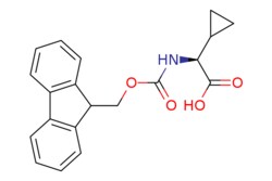 eMolecules​&nbsp;1212257-18-5 | Fmoc-(S)-2-cyclopropylglycine | Acrotein ChemBio Inc. | MFCD06659145 | 337.375 | C20H19NO4 | 97.000 | OC(=O)[C@@H](NC(=O)OCC1c2ccccc2-c2ccccc12)C1CC1 | 5g | 487526402