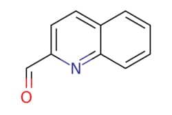 eMolecules​&nbsp;5470-96-2 | quinoline-2-carbaldehyde | Pharmablock | MFCD00075032 | 157.172 | C10H7NO | 97.000 | O=Cc1ccc2ccccc2n1 | 1g | 713708187
