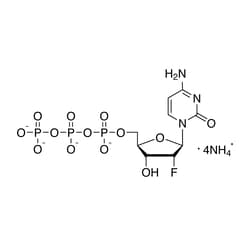 Cambridge Isotope Laboratories&nbsp;2-Fluoro-2-deoxycytidine 5-triphosphate  ammonium salt (unlabeled) (in solution) CP 90% 100 umol