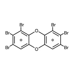 Cambridge Isotope Laboratories&nbsp;1 2 3 7 8 9-Hexabromodibenzo-p-dioxin (13C12  99%) 5 ug/mL in nonane toluene (70 30) 4 x 1 2 mL