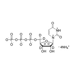 Cambridge Isotope Laboratories&nbsp;Uridine 5-triphosphate  ammonium salt CP 90% (uracil-15N2  98%  ribose-D6  98%) (in solution) 100 umol