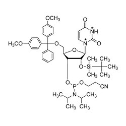 Cambridge Isotope Laboratories&nbsp;Uridine phosphoramidite (U-15N2  98%) CP 95% 10 mg