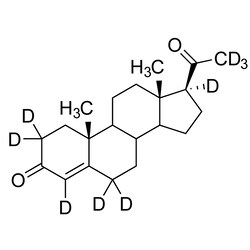 Cambridge Isotope Laboratories&nbsp;Progesterone (2 2 4 6 6 17A 21 21 21-D9  98%) 100 ug/mL in p-dioxane 1 2 mL
