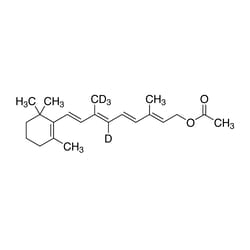 Cambridge Isotope Laboratories&nbsp;Vitamin A acetate 3-4% cis (10 19 19 19-D4  96%) CP 95% 1 mg