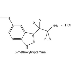 Cambridge Isotope Laboratories&nbsp;5-Methoxytryptamine HCl (A A B B-D4  98%) 0 01 g
