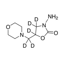 Cambridge Isotope Laboratories&nbsp;5-(4-Morpholinylmethyl)-3-amino-2-oxazolidinone (AMOZ) (4 4 5 5 5-D5  98%) 100 ug/mL in CD3CN 1 2 mL