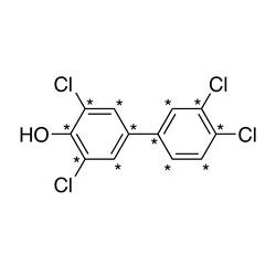 Cambridge Isotope Laboratories&nbsp;4-OH-3 3 4 5-TetraCB (13C12  98%) 50 ug/mL in nonane 1 2 mL