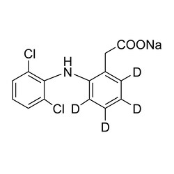 Cambridge Isotope Laboratories&nbsp;Diclofenac sodium (D4  98%) 100 ug/mL in methanol 1 2 mL