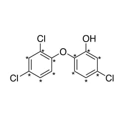Cambridge Isotope Laboratories&nbsp;Triclosan (2 4 4-trichloro-2-hydroxydiphenyl ether) (13C12  99%) 100 ug/mL in nonane 1 2 mL