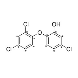Cambridge Isotope Laboratories&nbsp;Triclosan (2 4 4-trichloro-2-hydroxydiphenyl ether) (13C12  99%) 100 ug/mL in MTBE 1 2 mL