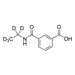 Cambridge Isotope Laboratories&nbsp;3-(Ethylcarbamoyl)benzoic acid (D5  97%) 100 ug/mL in acetonitrile 1 2 mL