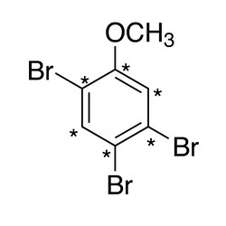 Cambridge Isotope Laboratories&nbsp;2 4 5-Tribromoanisole (ring-13C6  99%) 100 ug/mL in toluene 1 2 mL