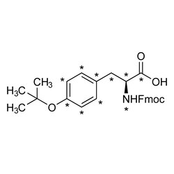 Cambridge Isotope Laboratories&nbsp;L-Tyrosine-N-Fmoc  O-t-butyl ether (13C9  99%  15N  99%) 0 25 g