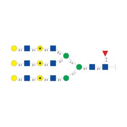 Cambridge Isotope Laboratories&nbsp;Glycan-N70-13C-Gal6 6 6 ([galactose-13C6  99%]3) 500 pmol
