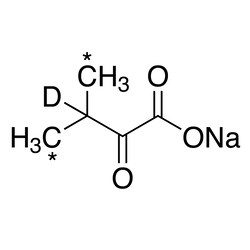 Cambridge Isotope Laboratories&nbsp;Alpha-Ketoisovaleric acid  sodium salt (dimethyl-13C2  99%  3-D  98%) 0 5 g