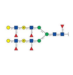 Cambridge Isotope Laboratories&nbsp;Glycan-N63-13C-Gal6 6 ([galactose-13C6  99%]2) 500 pmol