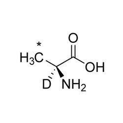 Cambridge Isotope Laboratories&nbsp;L-Alanine (3-13C  99%  2-D  96%) 0 5 g