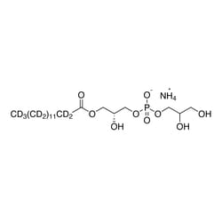 Cambridge Isotope Laboratories&nbsp;1-Myristoyl-2-lyso-SN-glycero-3-phosphoglycerol NH4  (myristoyl-D27  97%  50-60% on Alpha carbon) 0 1 g
