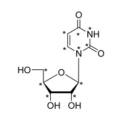 Cambridge Isotope Laboratories&nbsp;Uridine H2O (13C9  98%  15N2  96-98%) CP 95% 5 mg