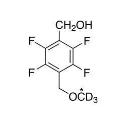 Cambridge Isotope Laboratories&nbsp;4-Methoxymethyl-2 3 5 6-tetrafluorobenzyl alcohol (methyl-13C  99%  methyl-D3  98%) 100 ug/mL in acetonitrile 1 2 mL