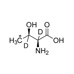 Cambridge Isotope Laboratories&nbsp;L-Threonine (4-13C  97%  2 3-D2  96-98%) 0 5 g
