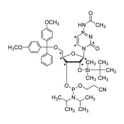 Cambridge Isotope Laboratories&nbsp;Cytidine phosphoramidite (U-13C9  98%) CP 95% 50 mg